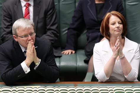 Julia Gillard And Kevin Rudd Over The Years Daily Telegraph