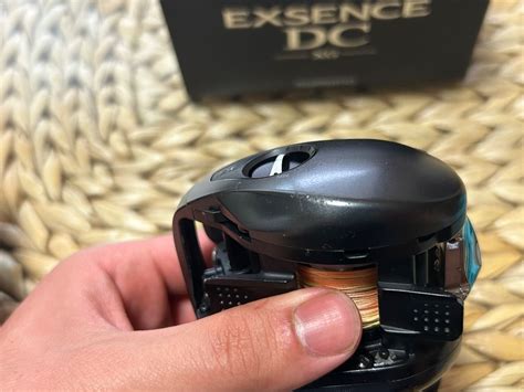 Used Shimano Exsence Dc Xg Baitcasting Reel Right Handle From Japan