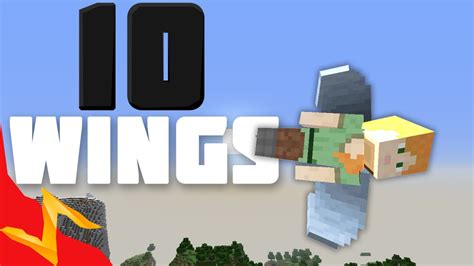 In our minecraft single player world, we generally use redstone rails to travel around. Minecraft - 10 Things about Wings Elytra - YouTube