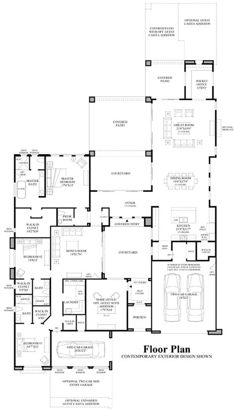 Having the floor plans are a great help to determine the home s mechanical element layout and which walls bear weight. Toll Brothers at Adero Canyon | The Laurent Home Design