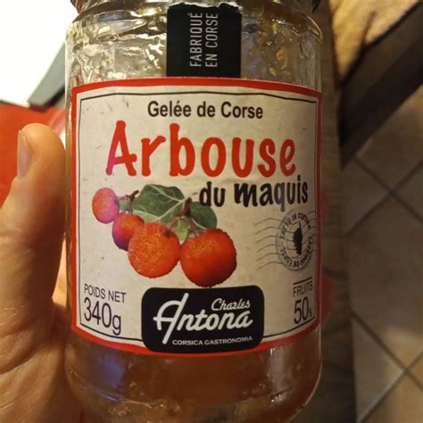 Charles Antona Corsica Gastronomia Gelée de Corse Arbouse du maquis