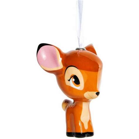 Hallmark Character Decoupage Christmas Ornament Disney Bambi W Ebay
