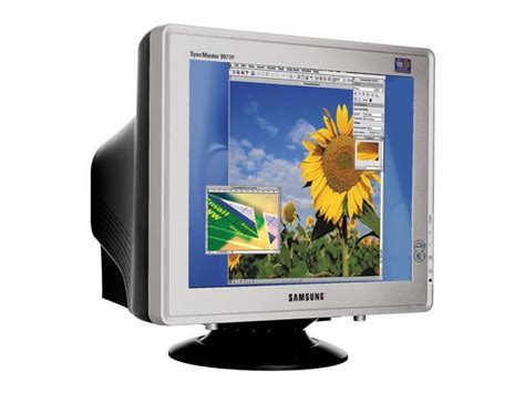 Samsung 997df Tt Silver Black 19 Crt Monitor