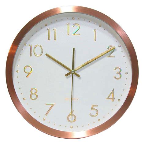 The Copper Penny For Your Time Hanging Wall Clock Is A Cool And