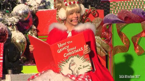 Hd Grinchmas 2014 Story Time With Cindy Lou How The Grinch Stole Christmas Youtube