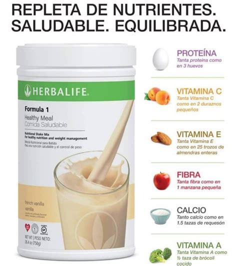 Herbalife Formula 1 Batido Nutricional Productos Catálogo De