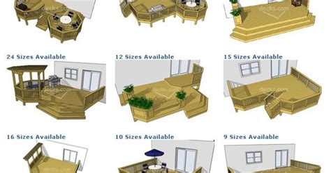 Porch Deck Designs Deck Plan Pictures Are Courtesy Of Decks Com To