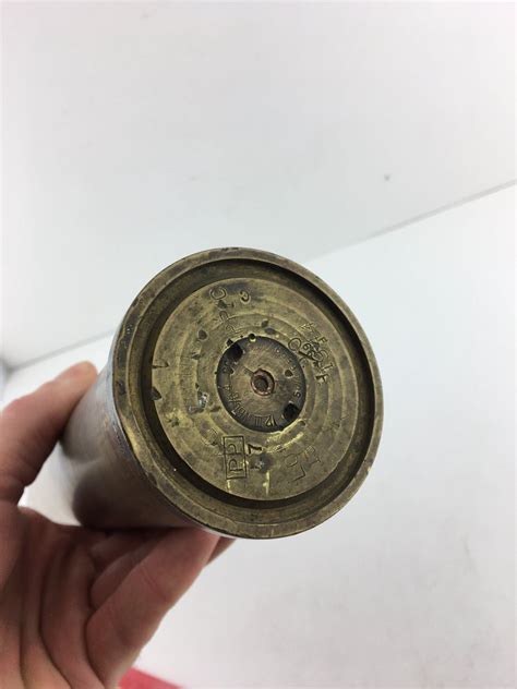 1944 Brass Shell Casing Wwii 40mm Anti Aircraft Schmalz Auctions