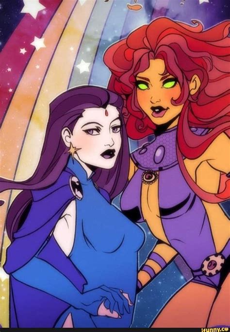 Private Time With Raven And Starfire By Clawofthefallen Hot Sex Picture