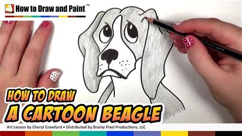 How To Draw A Beagle Dog Drawing Lesson Cc Youtube