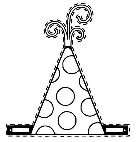 Birthday Hat From Blues Clues Coloring Page Free Printable Coloring Pages