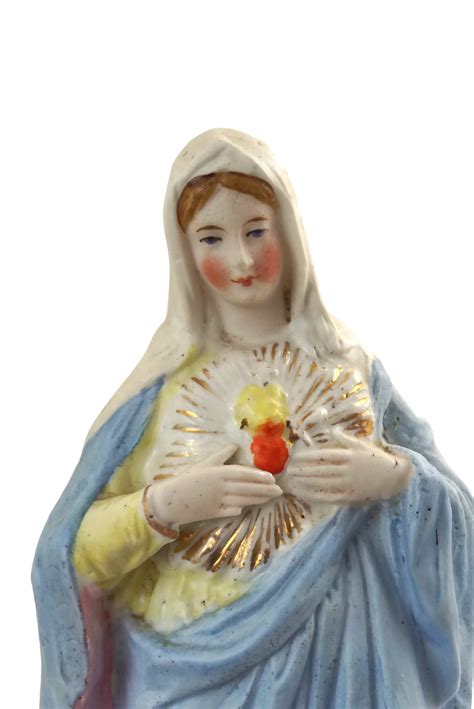 Sacred Heart Of Mary Statue