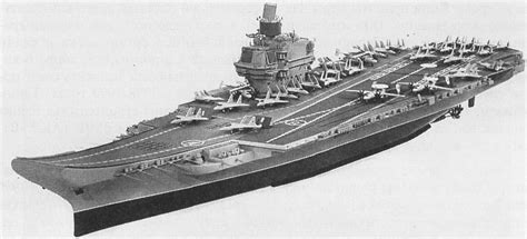 The Project Of The Ulyanovsk Nuclear Aircraft Carrier Evolutionary