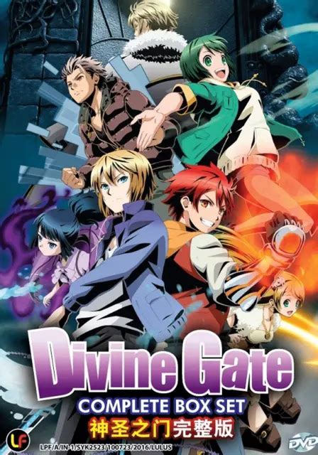 Dvd Anime Divine Gate Complete Tv Series Vol1 12 End English Subs All