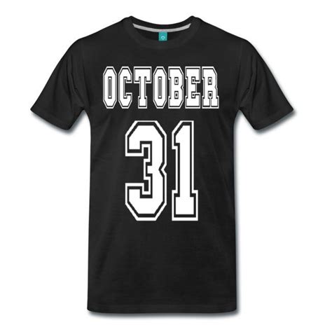 Diema Trikotnummer Geburtstag 31 Oktober Männer Premium T Shirt