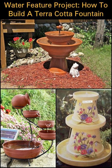 Water Feature Project How To Build A Terra Cotta Fountain Diy Garden