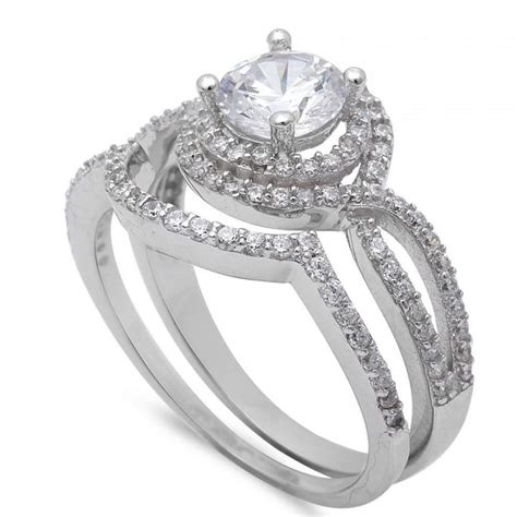 Vintage Wedding Engagement Ring 100ct Round Russian Ice Diamond Cz