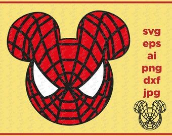 Spiderman clip art | Etsy