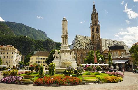 Bolzano Bozen In South Tyrol Italy Dolomites