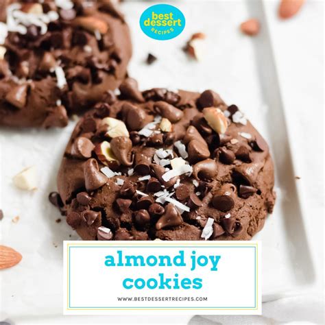 Easy Almond Joy Cookies Recipe Tastes Just Like The Candy Bar