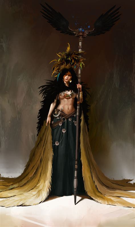 Thecollectibles Shaman By Woongno Lee The Art Showcase Female
