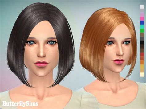 Sims 4 Bob Hair Snootysims