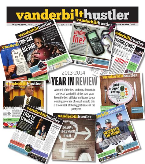 The Vanderbilt Hustler 04 23 14 By The Vanderbilt Hustler Issuu