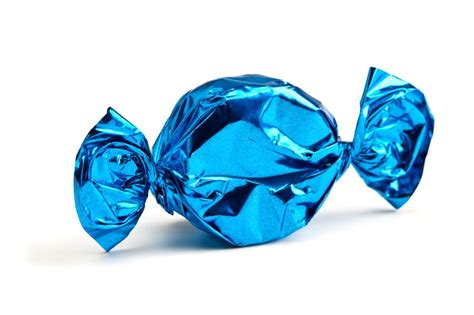 Bonbon Bleue Blue Foil Blue Candy Candy Art