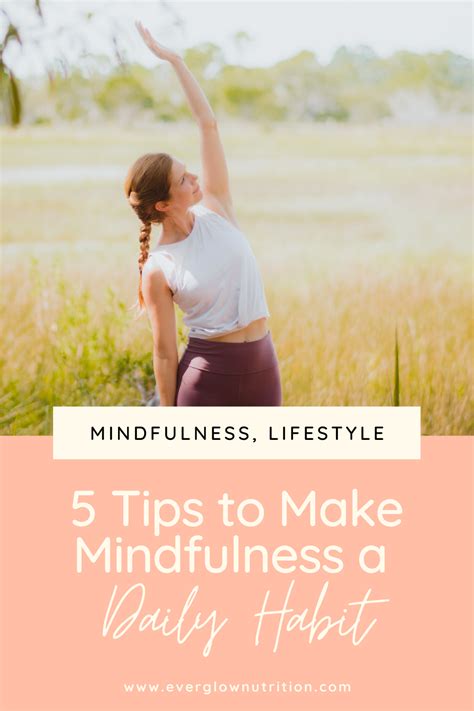 how to make mindfulness a daily habit