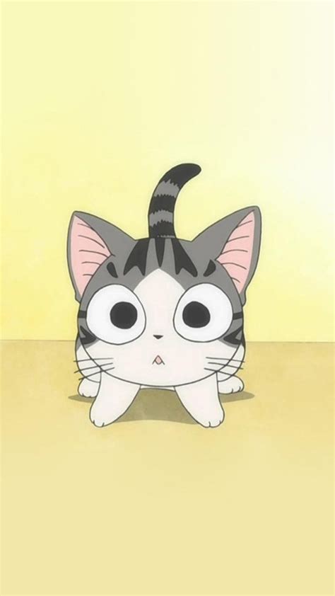 Cute Cat Animated Images Cute Cartoon Cat Wallpaper Bodhiwasuen
