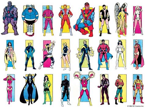 Legion Of Superheroes Superhero Comic Superhero