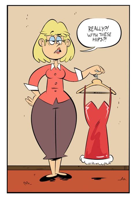 A Woman Is Looking At A Dress On A Hanger