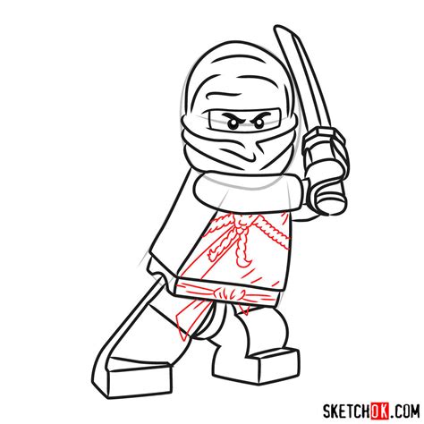 How To Draw Ninjago Kai Master The Art Of The Fiery Ninja