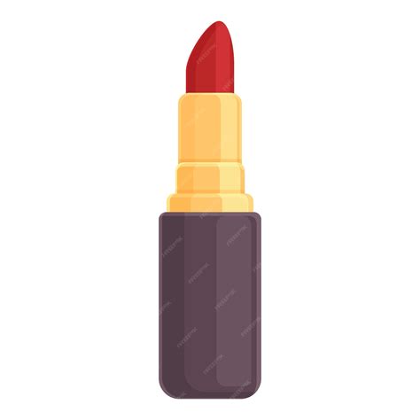 Premium Vector Lipstick Icon Cartoon Vector Cosmetic Makeup Fashion Product