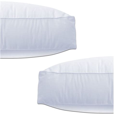 Box Shaped Polycotton Hollowfiber Filled Pillow Twin Pack Payndoo Style