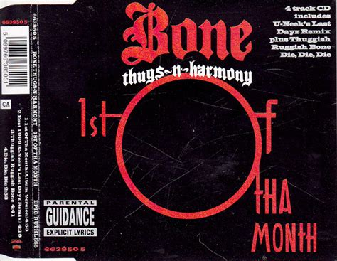 Bone Thugs N Harmony 1st Of Tha Month Cd Maxi Vinyl Elite