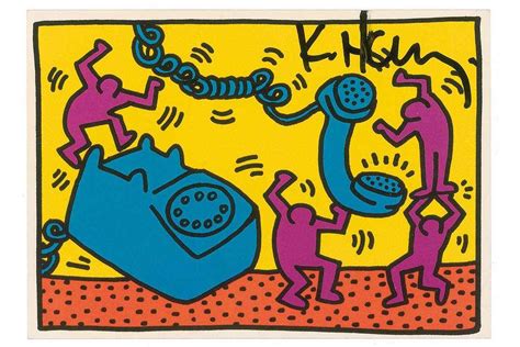 Keith Haring Pop Art Figures Widewalls
