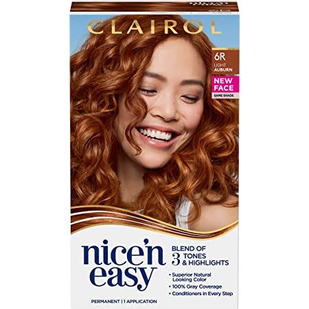 Amazon Com Clairol Root Touch Up By Nice N Easy Permanent Hair Dye 6R Light Auburn Reddish