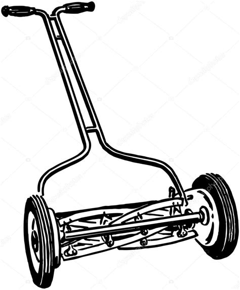 How To Draw A Lawn Mower At How To Draw