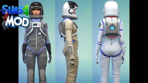 The Sims 4 Mod Space Suit Outfit Set Free Download Youtube