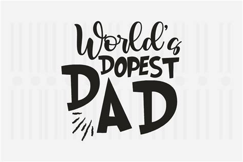 Worlds Dopest Dadfathers Day Svg Graphic By Svg Box · Creative Fabrica