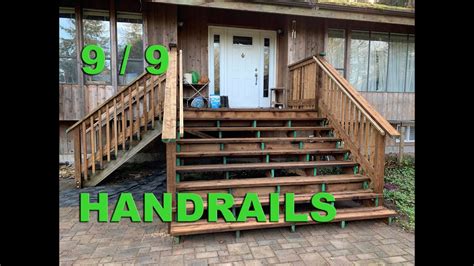 #woodenstaircase #installstair #stairtreadswoodworking techniques for stairs you've never seenbuild & install wooden steps for new stairsthanks for watching,. Stairs and Porch Repair - Part 9 - Making Handrails with ...