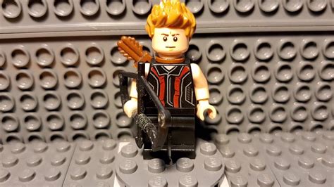 How To Build Lego Hawkeye From Avengers 1 Youtube