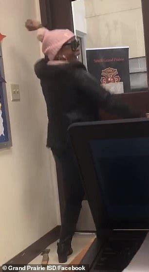 Mom Twerks With Joy In Principals Office As Daughter Gets Into College