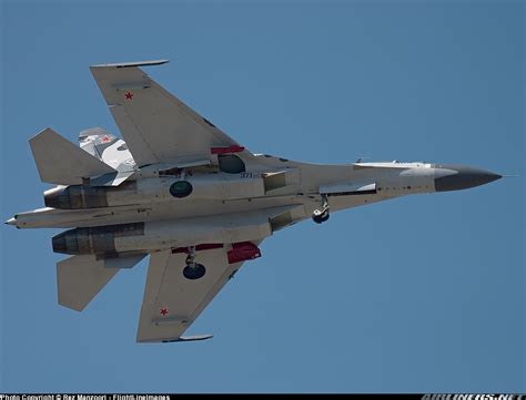 Sukhoi Su 27skm Russia Air Force Aviation Photo 0862876