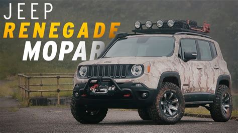 Jeep Renegade Trailhawk Customizadão Mopar Dá Ideias Aos Donos Do