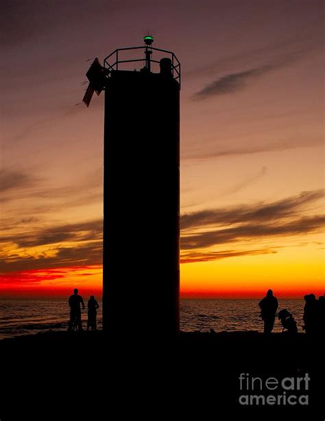 North Channel Sunset In Pentwater Photograph By Nick Zelinsky Jr Fine