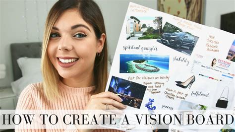 HOW TO CREATE A VISION BOARD | LAW OF ATTRACTION | Emma Mumford - YouTube