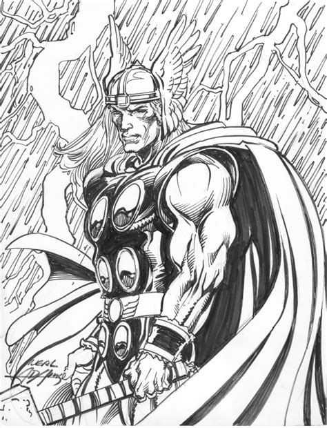 Thor By Neal Adams In Burke Daddys Thor Comic Art Gallery Room