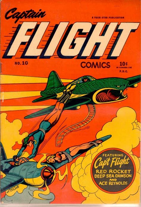 Captain Flight Comics 10 Ajax Farrell Comic Book Plus
